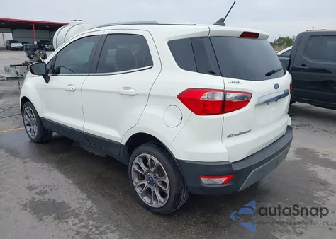 2020 Ford Ecosport Titanium z USA, uszkodzony, nr VIN MAJ3S2KE1LC392572